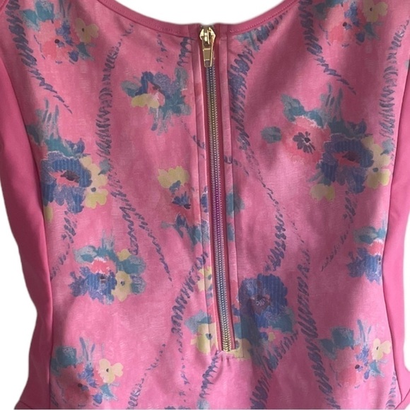 LoveShackFancy x Beach Riot Cheryl One Piece Swimsuit XS Pink - Picture 11 of 16